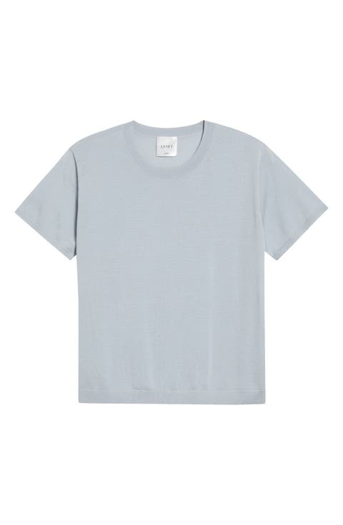 James Margo Short Sleeve Wool Tee