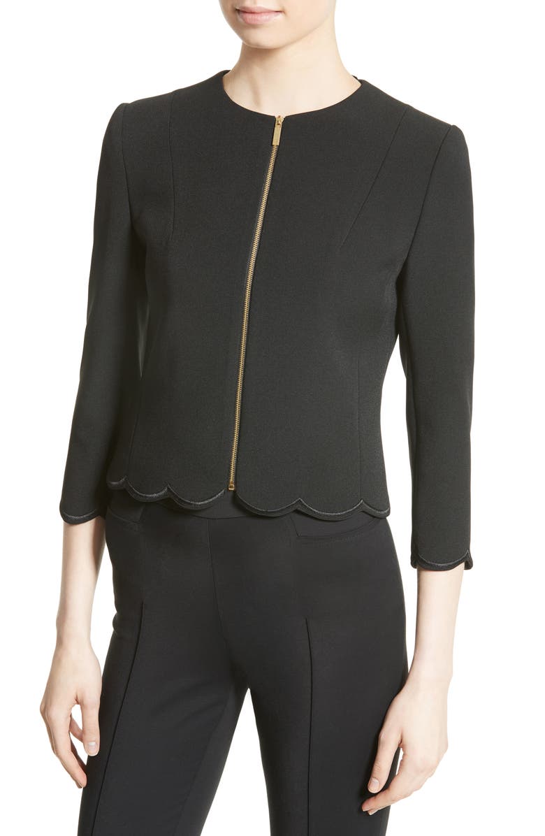 Ted Baker London Heraly Crop Jacket, Alternate, color,