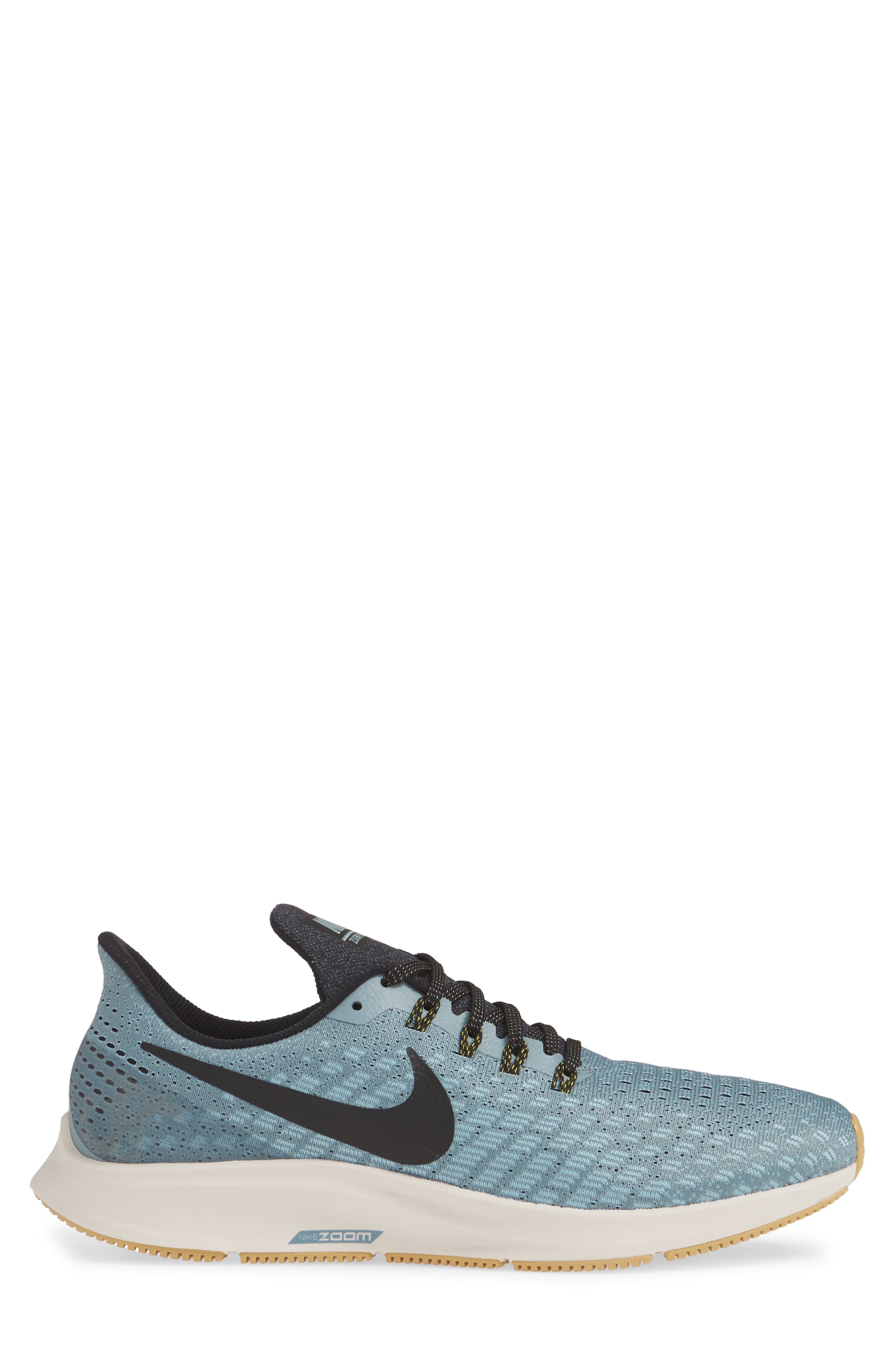 Air Zoom Pegasus 35 Running Shoe, Alternate, color, AVIATOR GREY/ BLACK/ BLUE FURY