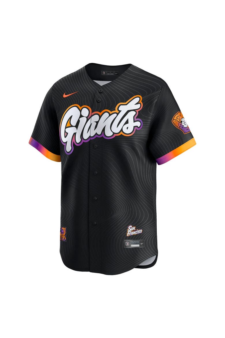Men's Nike Rafael Devers Black San Francisco Giants 2025 City Connect Limited Player Jersey, Alternate, color, Black