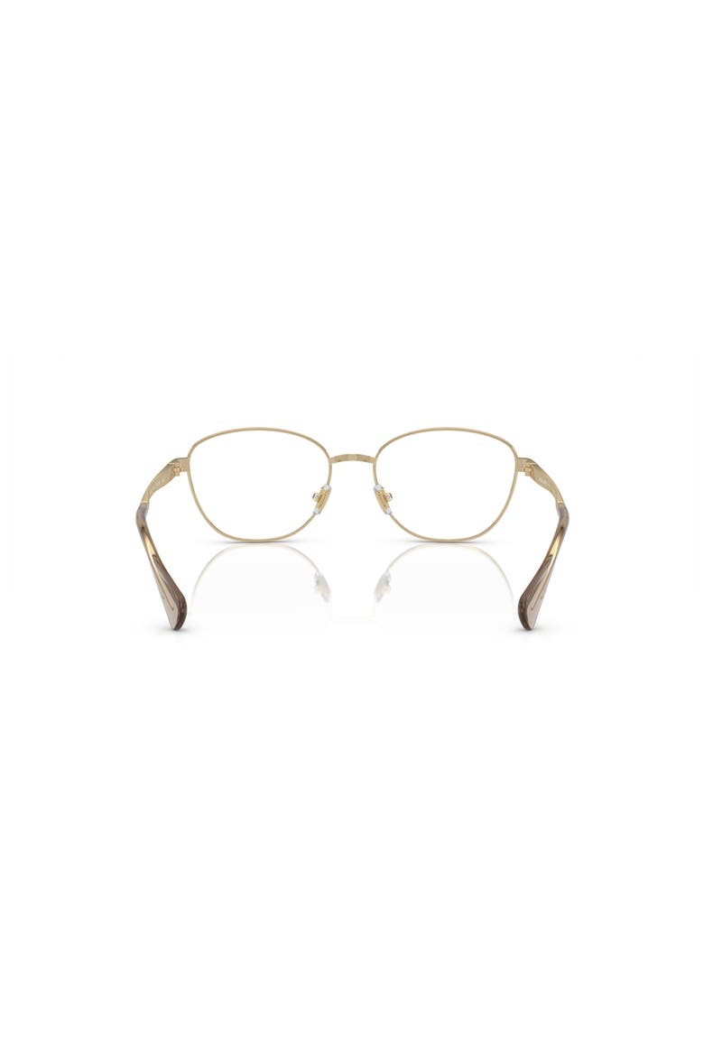 54mm Oval optical glasses, Alternate, color, Gold