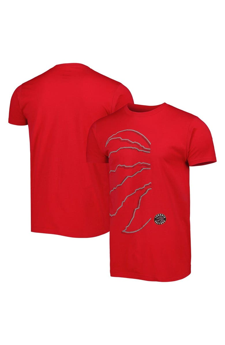Stadium Essentials Unisex Stadium Essentials Red Toronto Raptors Element Logo Pop T-Shirt, Main, color, Red
