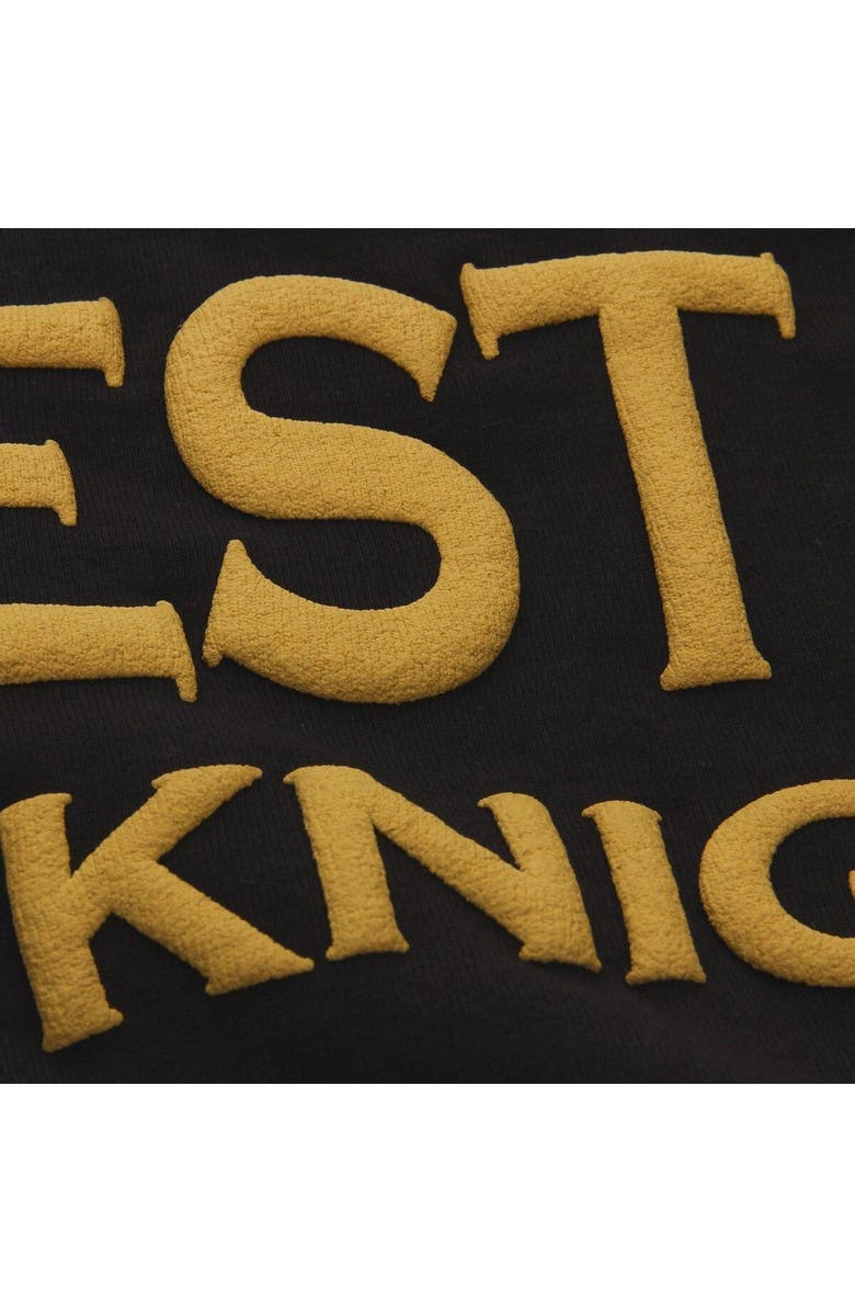 SPIRIT JERSEY Women's Black Army Black Knights Ombre Long Sleeve Dip-Dyed Spirit Jersey, Alternate, color, Black