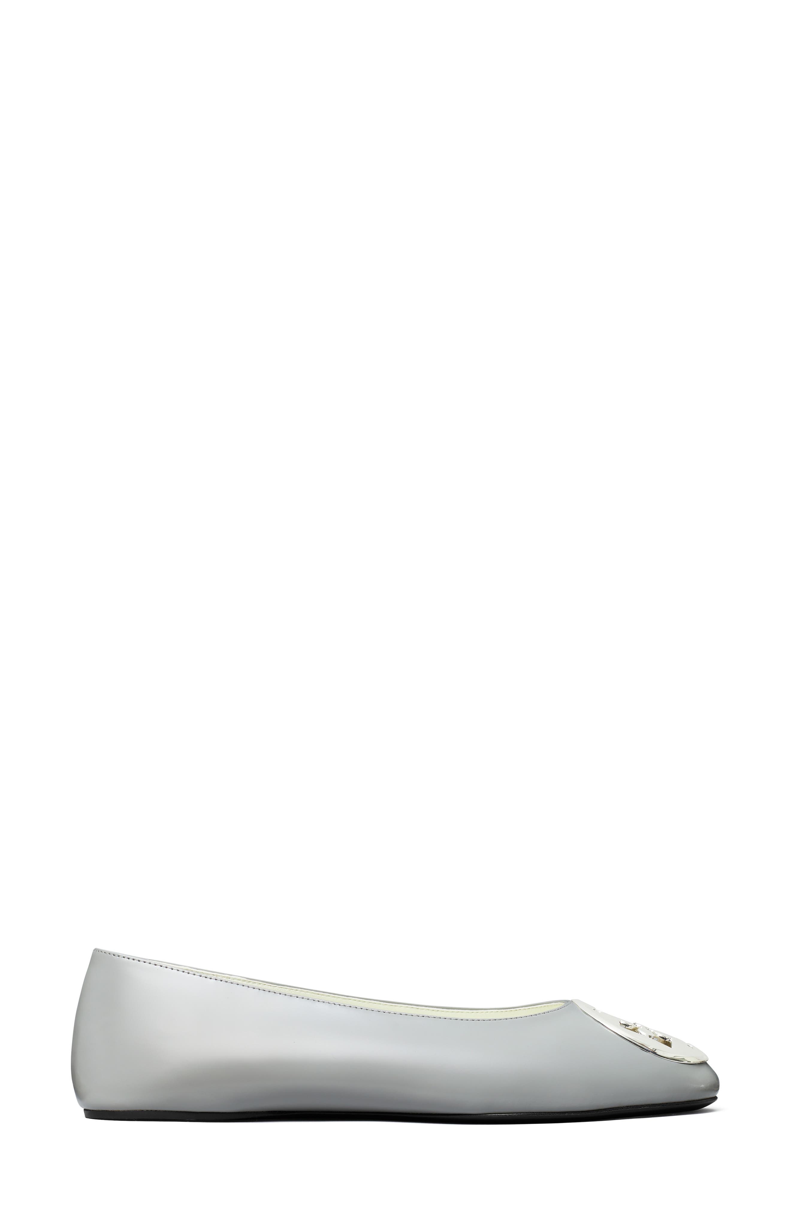 Tory Burch 
Reva
 Ballerina Flat, Alternate, color, Loutre Gray