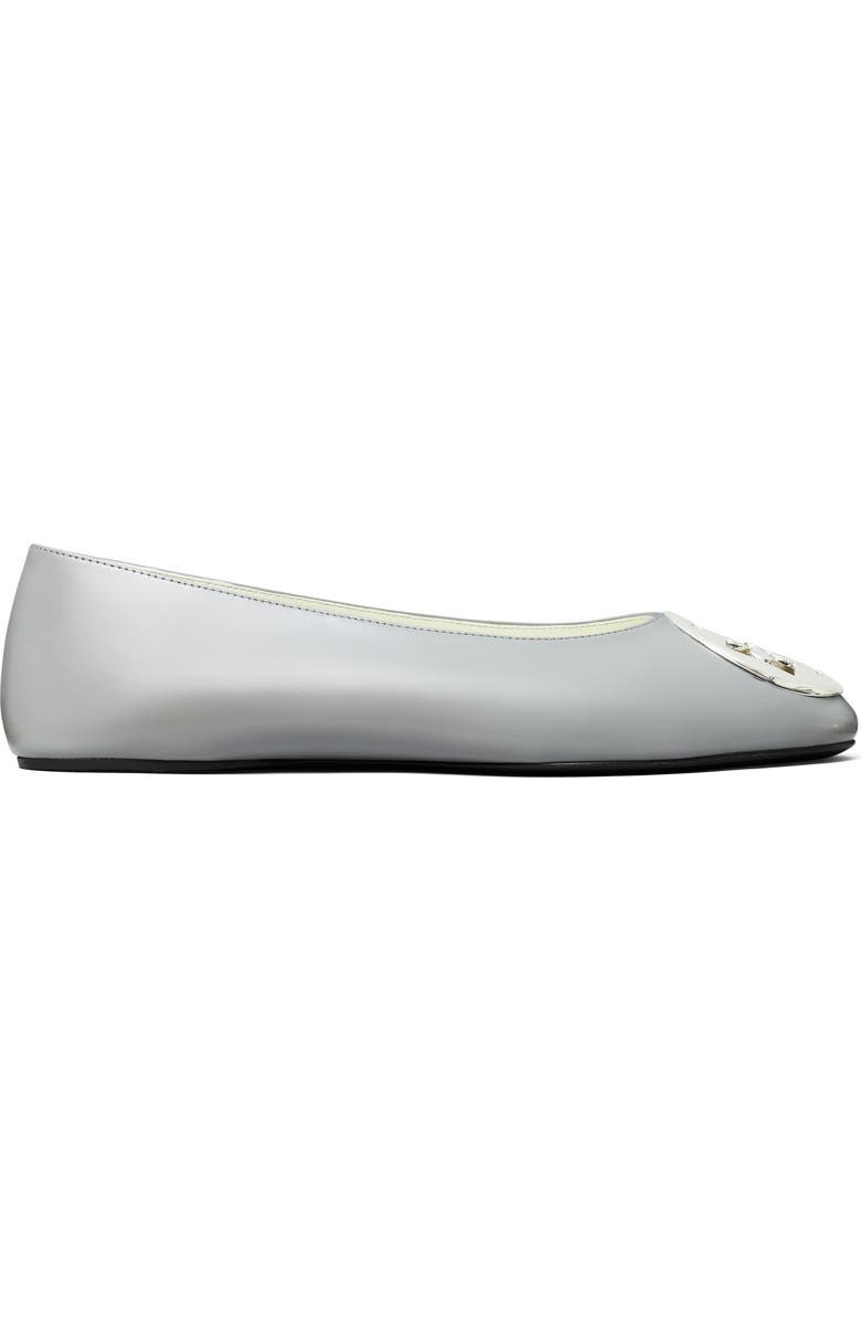 Tory Burch 'Reva' Ballerina Flat, Alternate, color, Loutre Gray