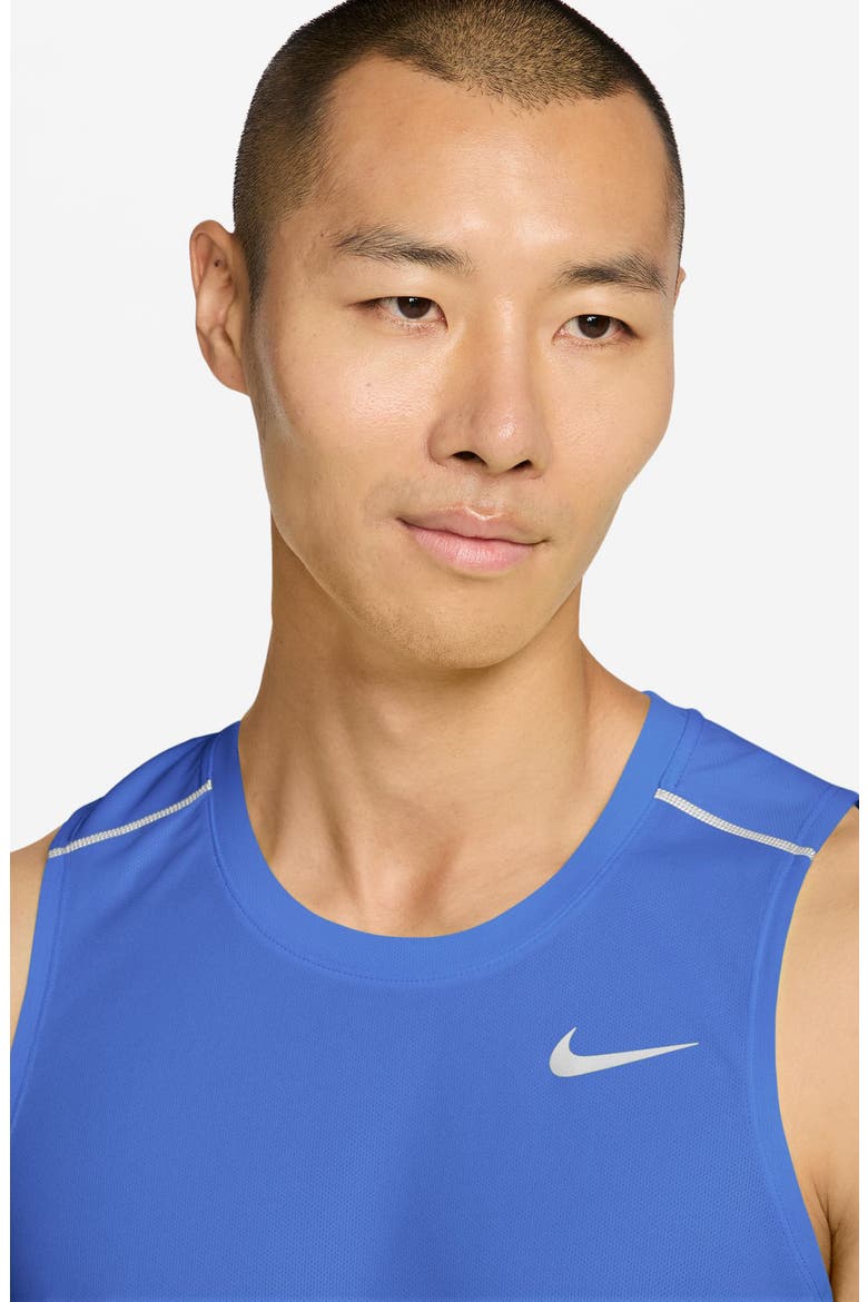 Miler Dri-FIT Running Tank, Alternate, color, ROYAL PULSE