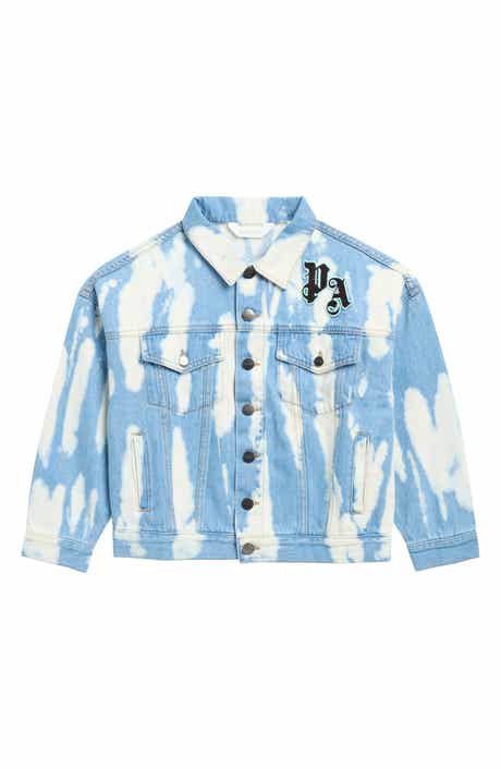 PA Patch Bleached Denim Jacket