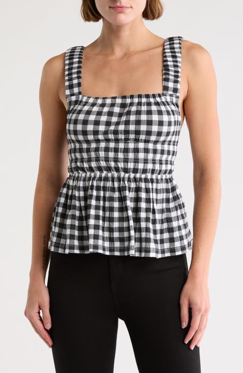 Sleeveless Milkmaid Top