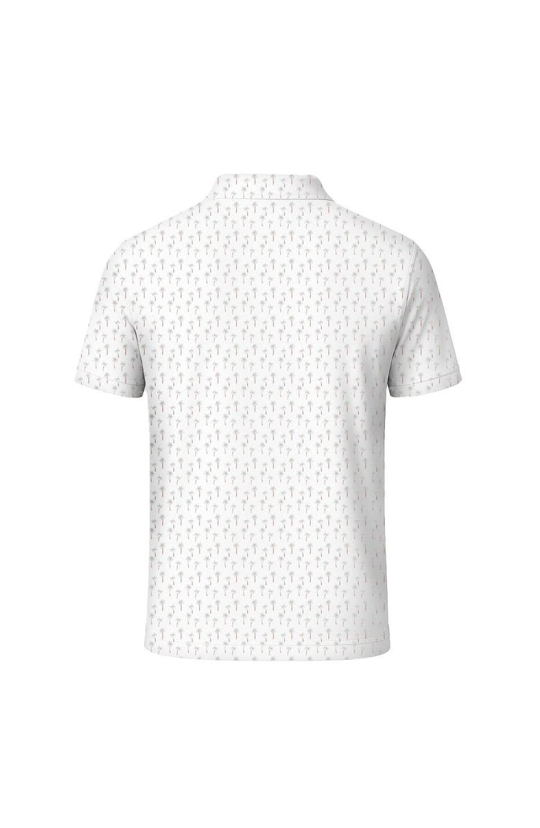 Cole Haan Golf Apparel Cobbler Polo, Alternate, color, White/Silt Green Palm Trees