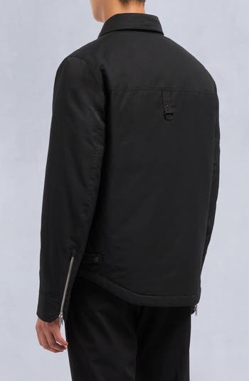 Moose Knuckles West Water Repellent Cotton Blend Shirt Moose Knuckles West Water Repellent Cotton Blend Shirt