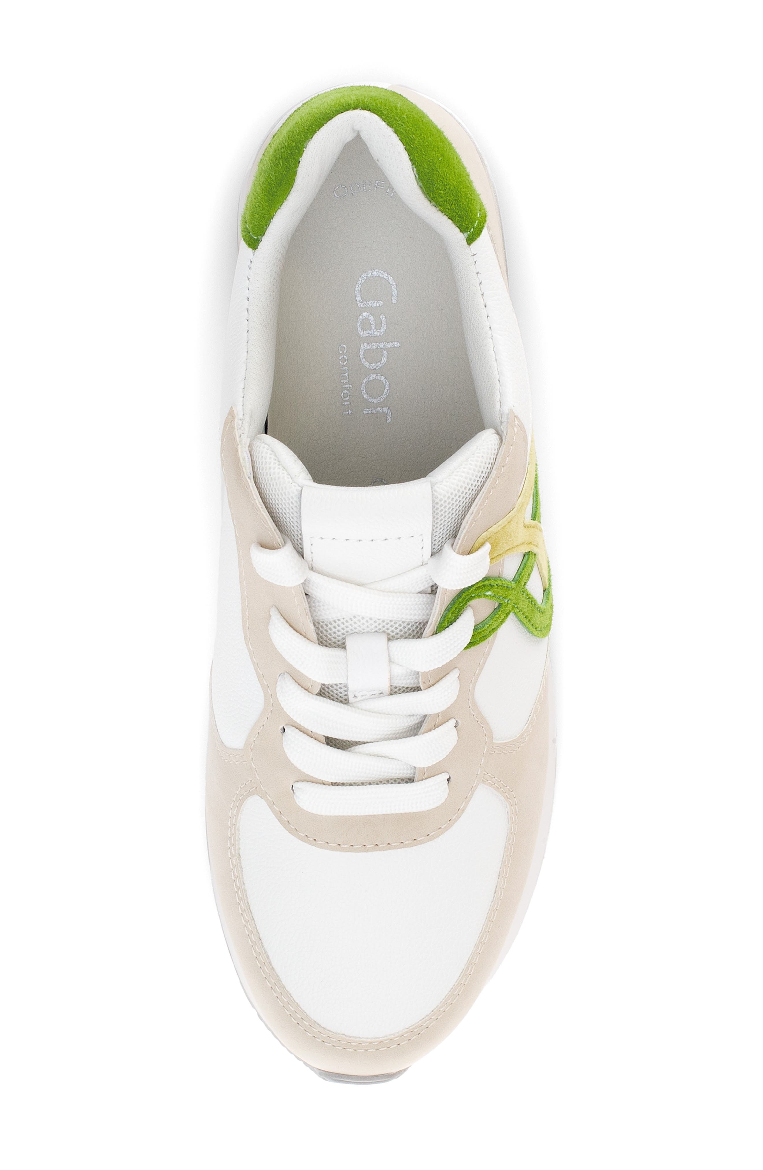 Gabor 66.325 Sneaker, Alternate, color, Green