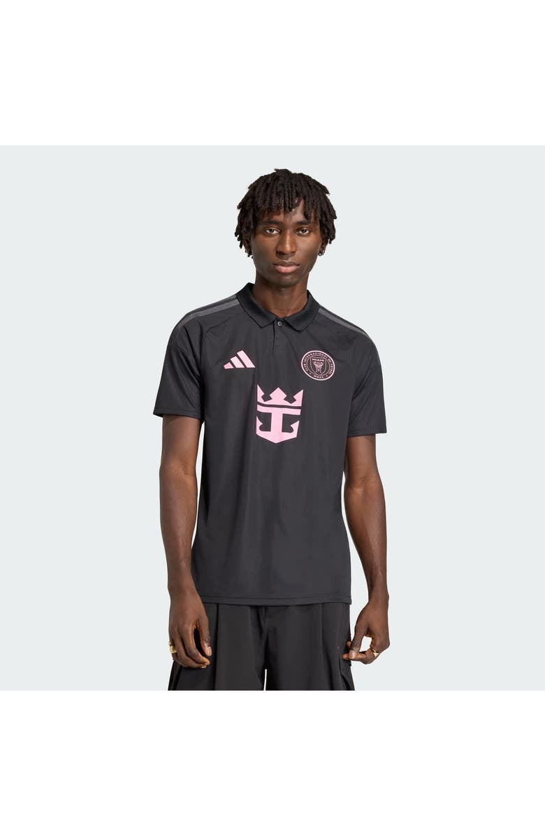 adidas Men's adidas Lionel Messi Black Inter Miami CF 2026 Presagio Replica Jersey, Alternate, color, Black