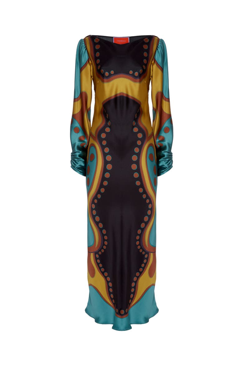 Eros Dress, Alternate, color, Spritz Placée Black