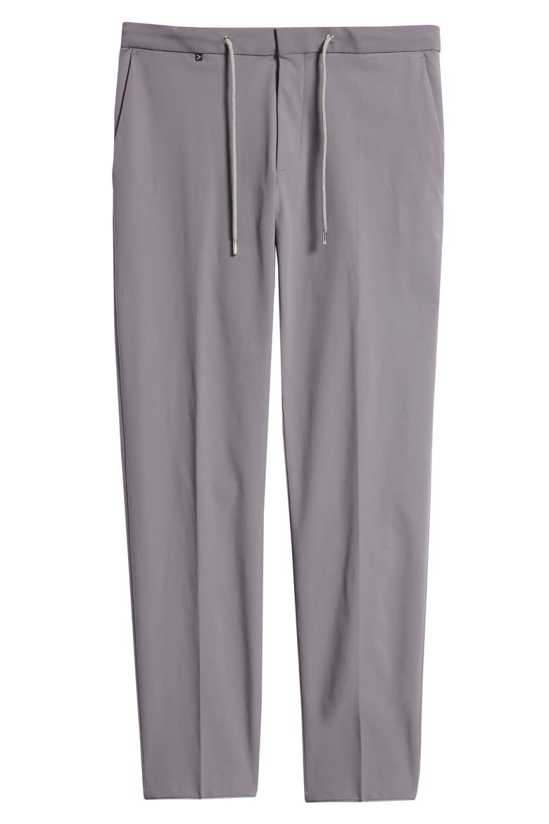 Genius Drawstring Dress Pants, Alternate, color, DARK GREY