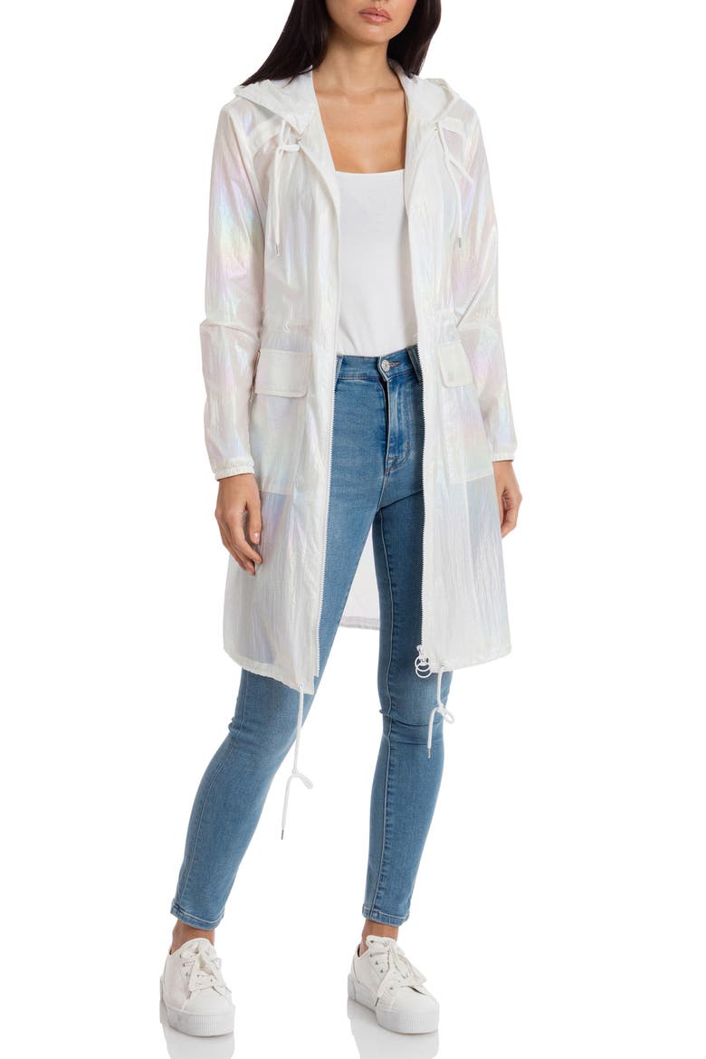 Iridescent Parka, Main, color, OPAL