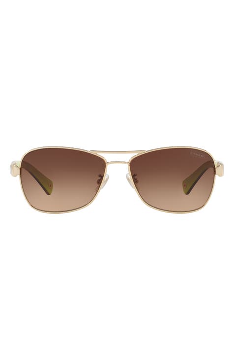 BRAND retailer NEW Coach Aviator Sunglasses