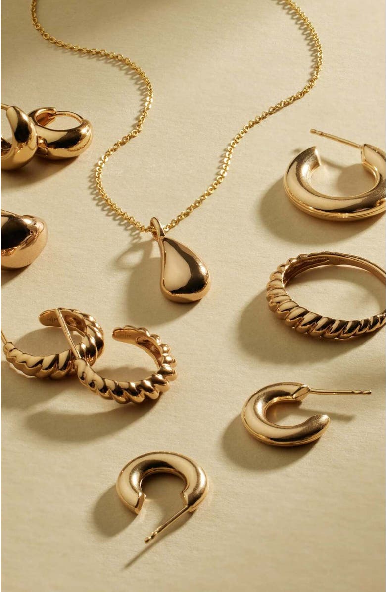 MADE BY MARY Gloss Pendant Necklace, Alternate, color, Silver