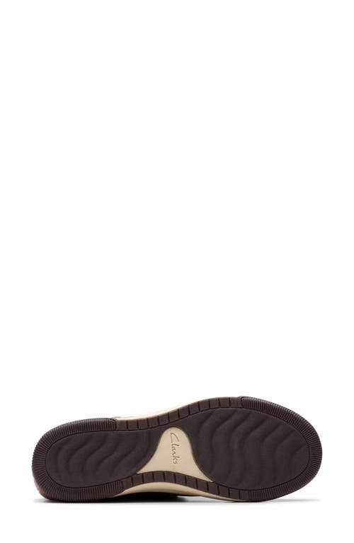 Clarks ® Breeze Myth Faux Fur Lined Slipper In Burgundy