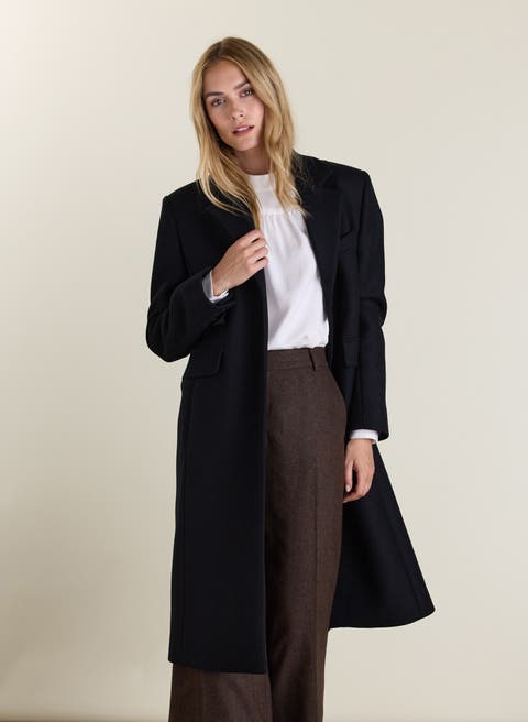 Hana Long Wool Coat