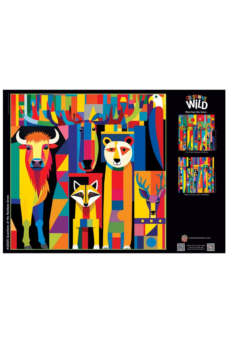 Guardians of the Grove 500 Piece Puzzle, Alternate, color, Multicolor