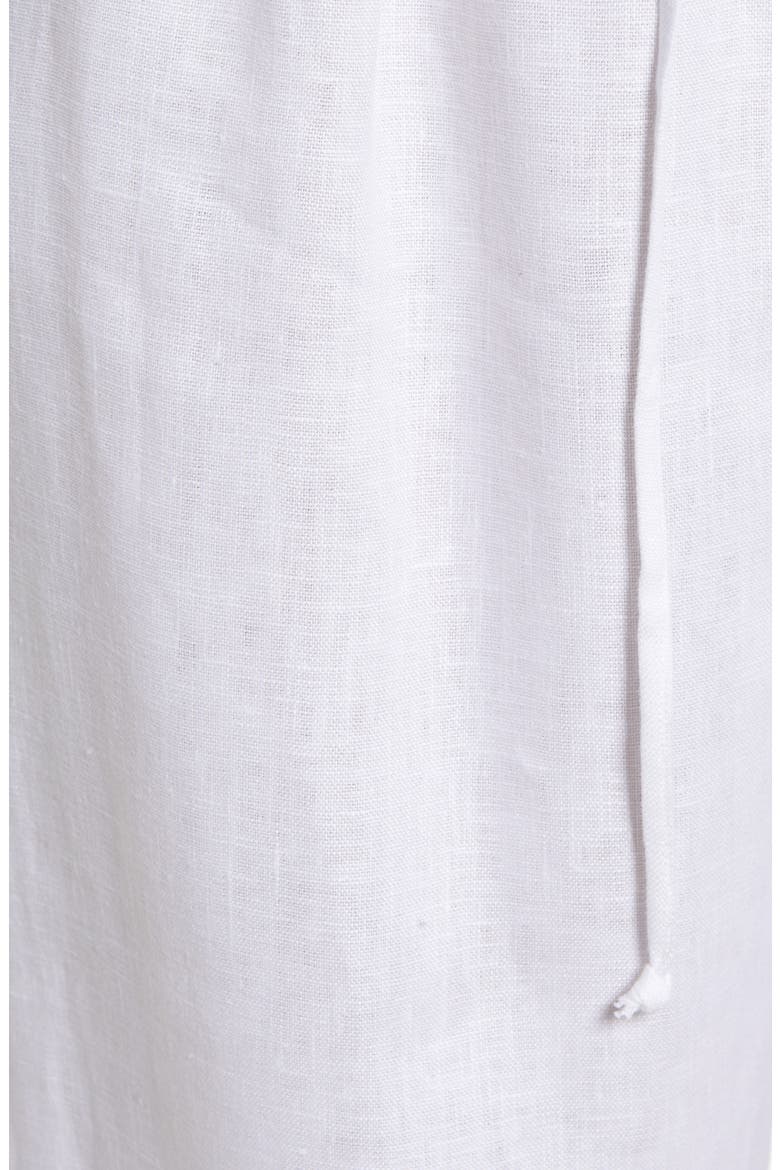 Olina Tie Waist Pants, Alternate, color, WHITE