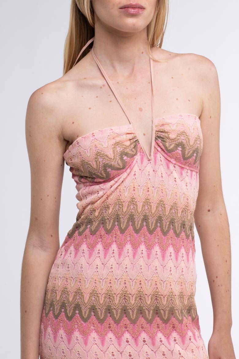 Eddy Knit Bodycon Dress, Alternate, color, Pink