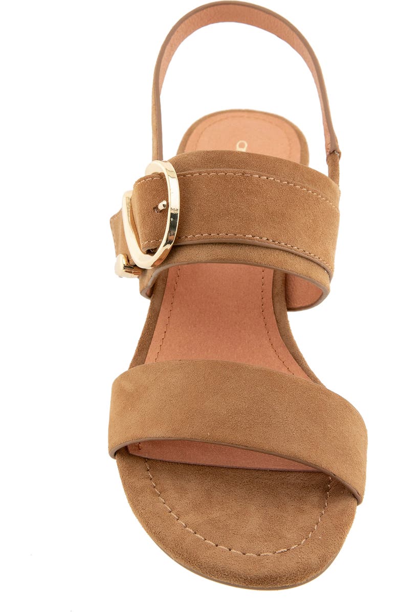 André Assous Patresa Ankle Strap Sandal, Alternate, color, Cognac