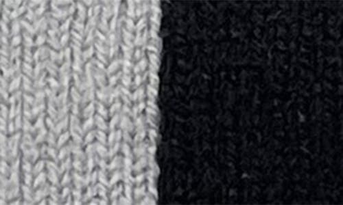 Hvman Logo Knit Beanie In Ghost Grey
