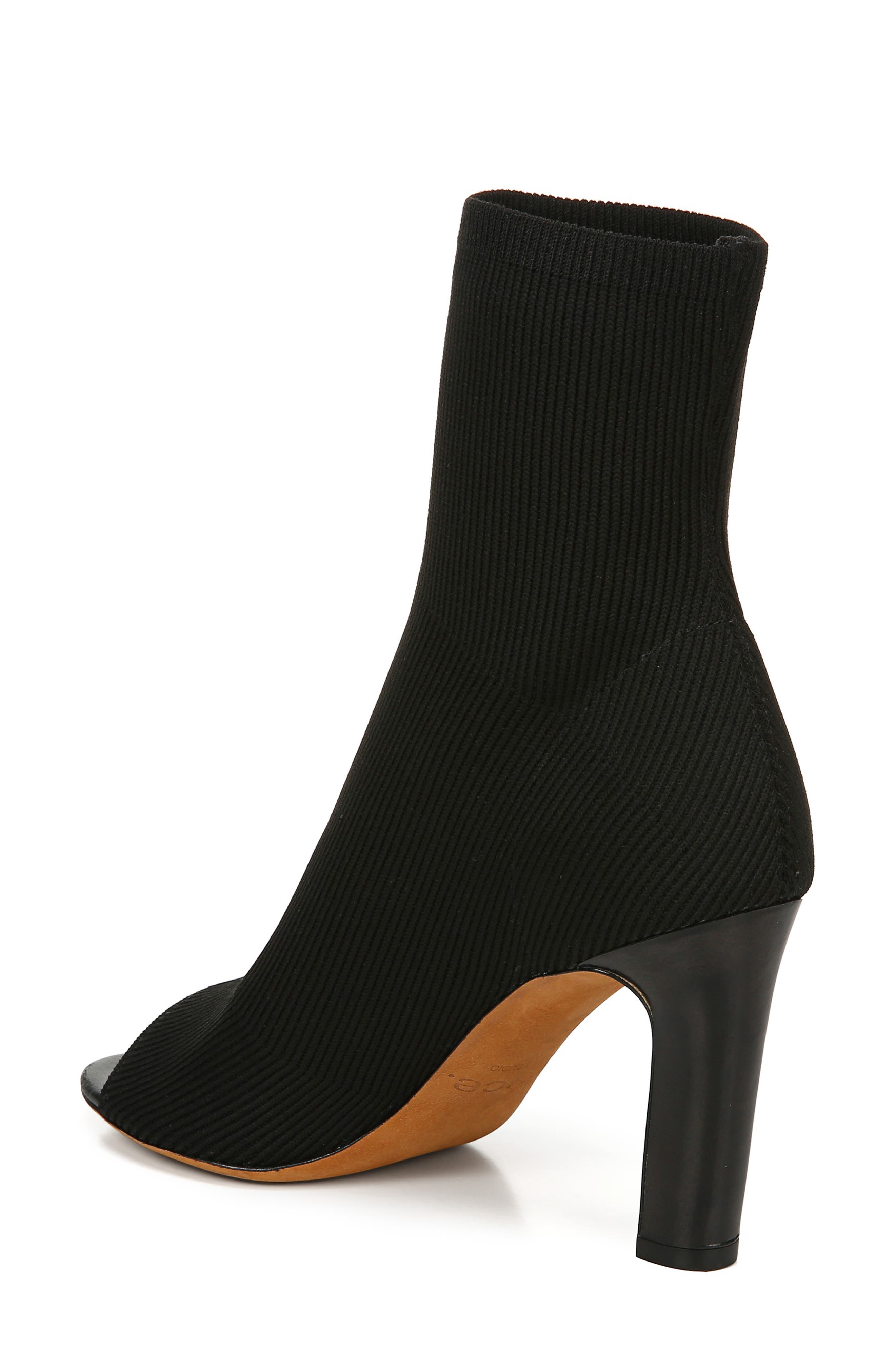 Vince Ezra Open Toe Sock Bootie, Alternate, color, 