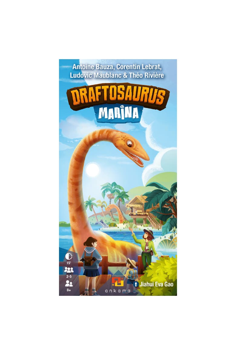 Draftosaurus Marina Expansion, Alternate, color, Multicolored