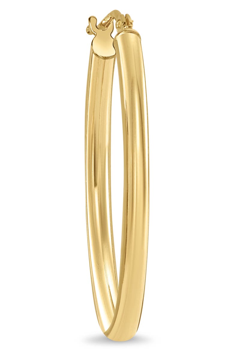 14k Gold Hoop Earrings, Alternate, color, 14KY