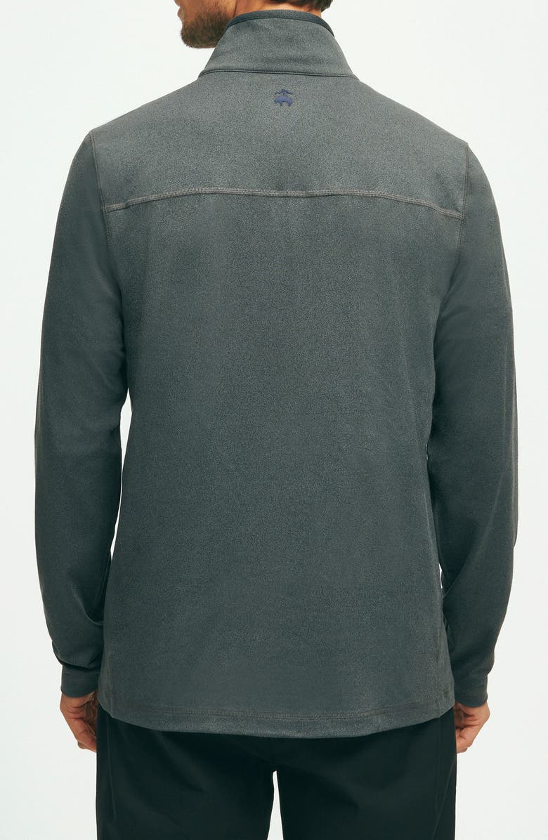 Brooks Brothers Half Zip Golf Pullover, Alternate, color, Charcoal Heather