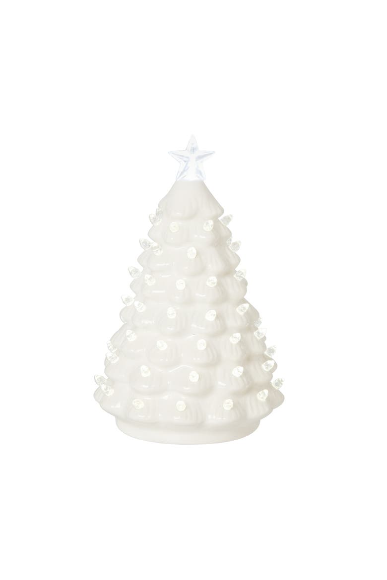 Large White Tree LED Figurine, Main, color, White