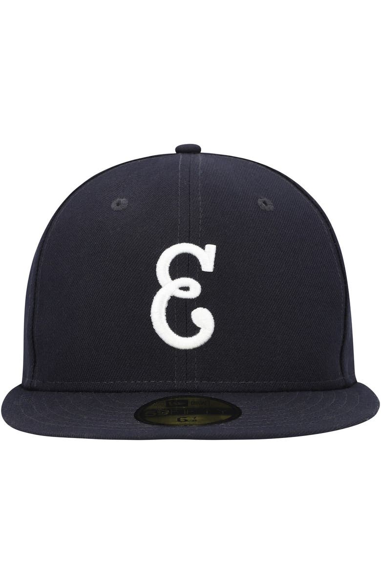 New Era Men's New Era Navy Houston Astros Turn Back The Clock 59FIFTY Fitted Hat, Alternate, color, Navy