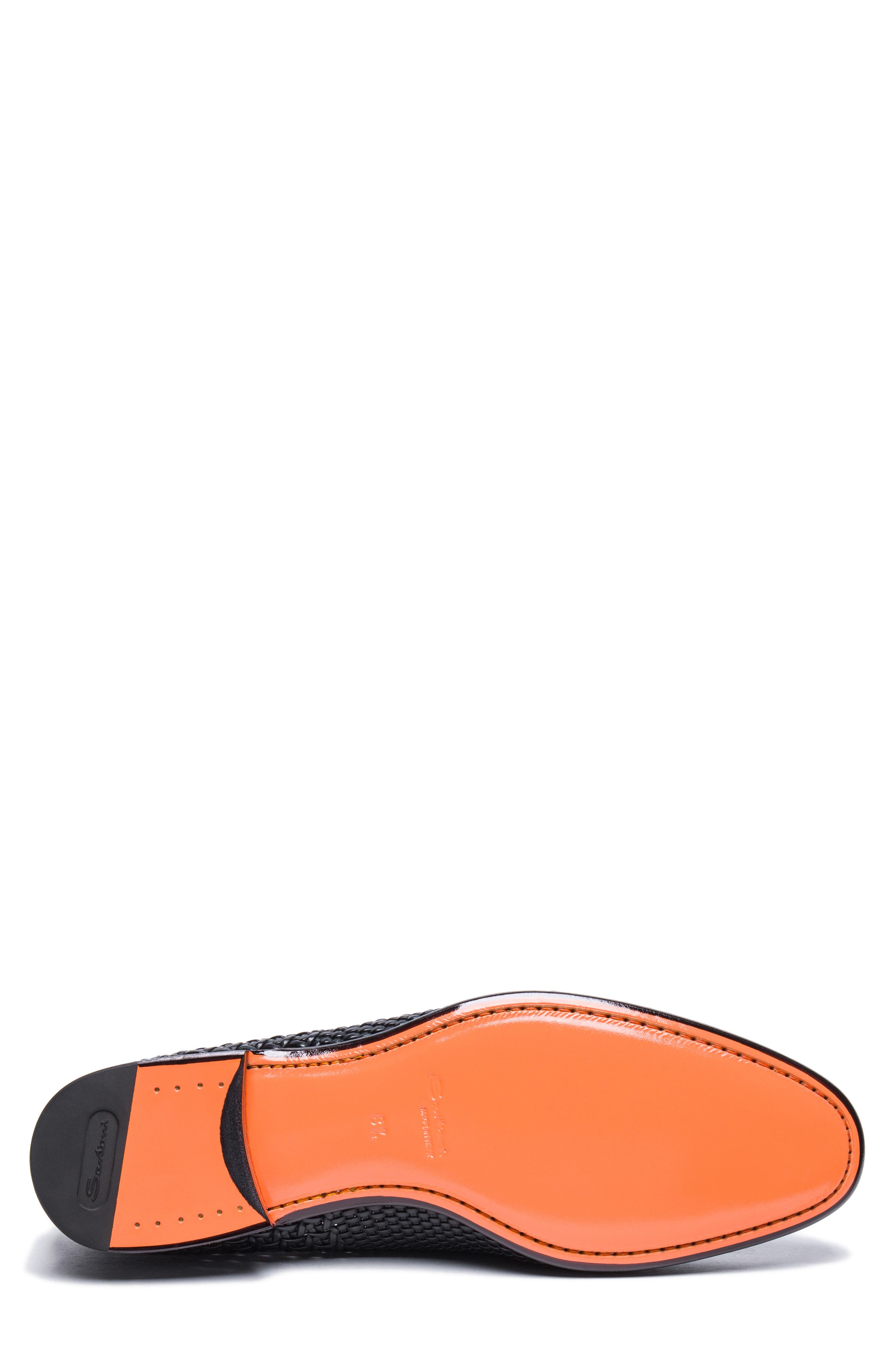 Santoni Elisir Loafer, Alternate, color, Black