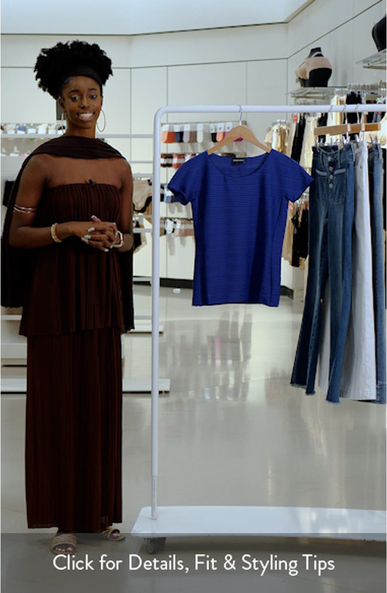 Stripe Jersey T-Shirt, sales video thumbnail