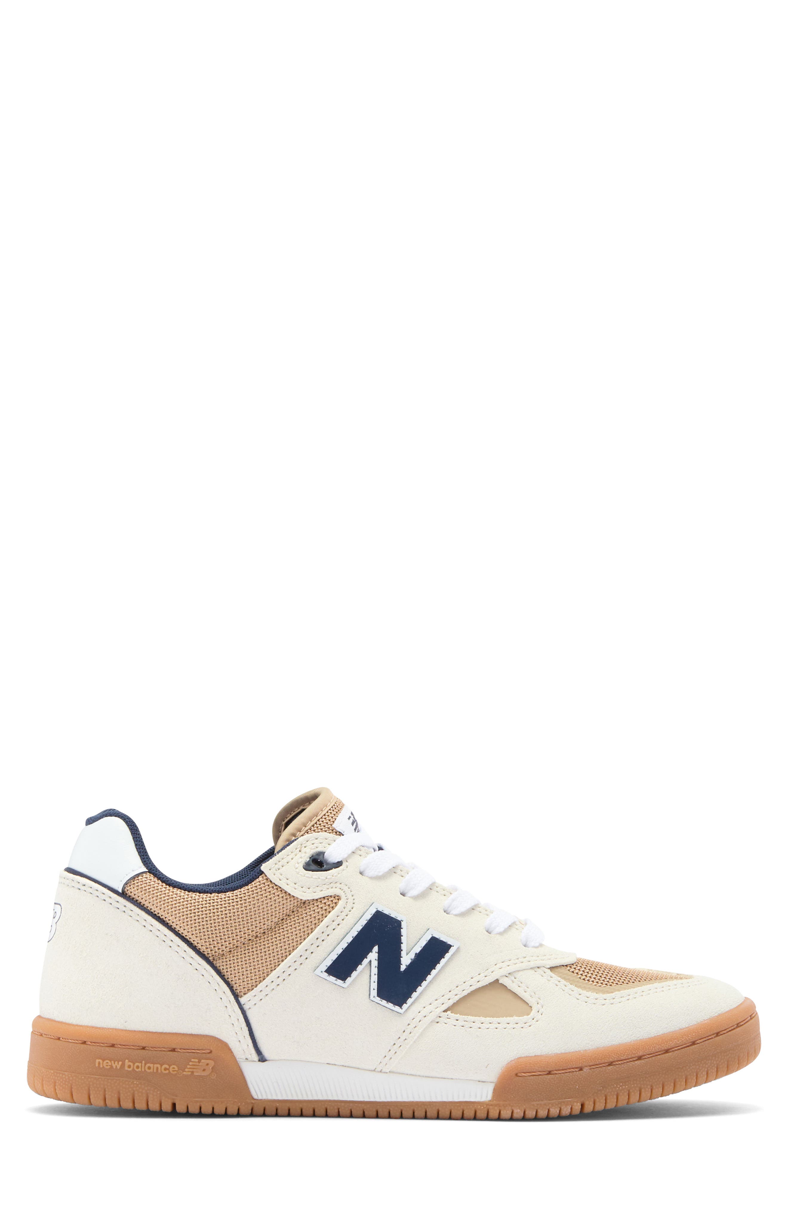 New Balance NB Numeric Tom Knox 600 Skate Sneaker, Alternate, color, Sea Salt/ Navy