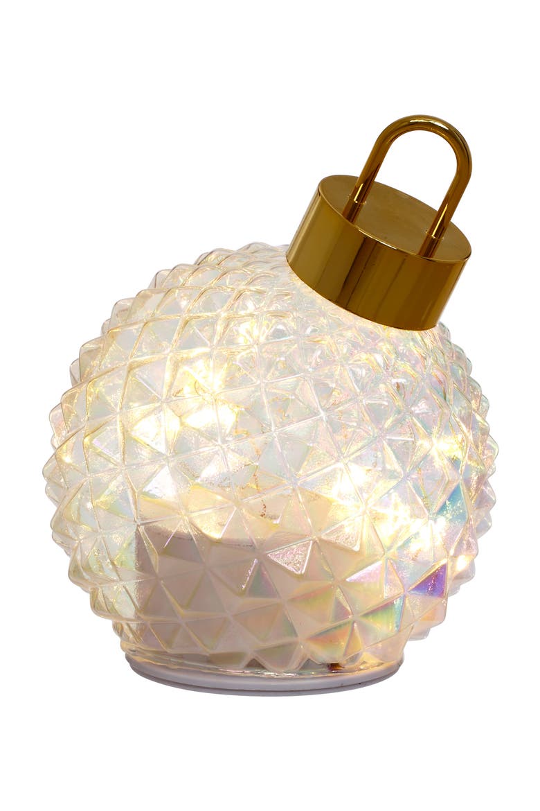 Gem Ornament  Tabletop with LED, Set of 2, Main, color, Clear