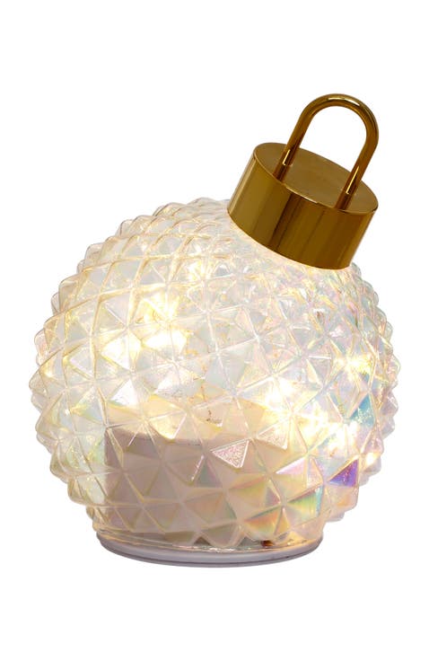 Gem Ornament  Tabletop with LED, Set of 2