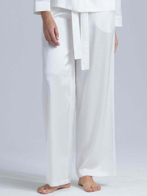 Silk Pajama Pants