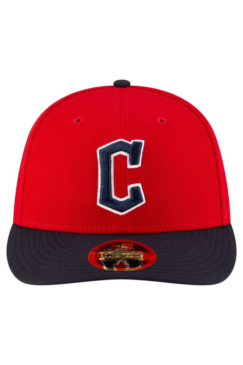 Men's New Era  Red/Black Cleveland Guardians  Authentic Collection On-Field Low Profile 59FIFTY Fitted Hat, Alternate, color, Red
