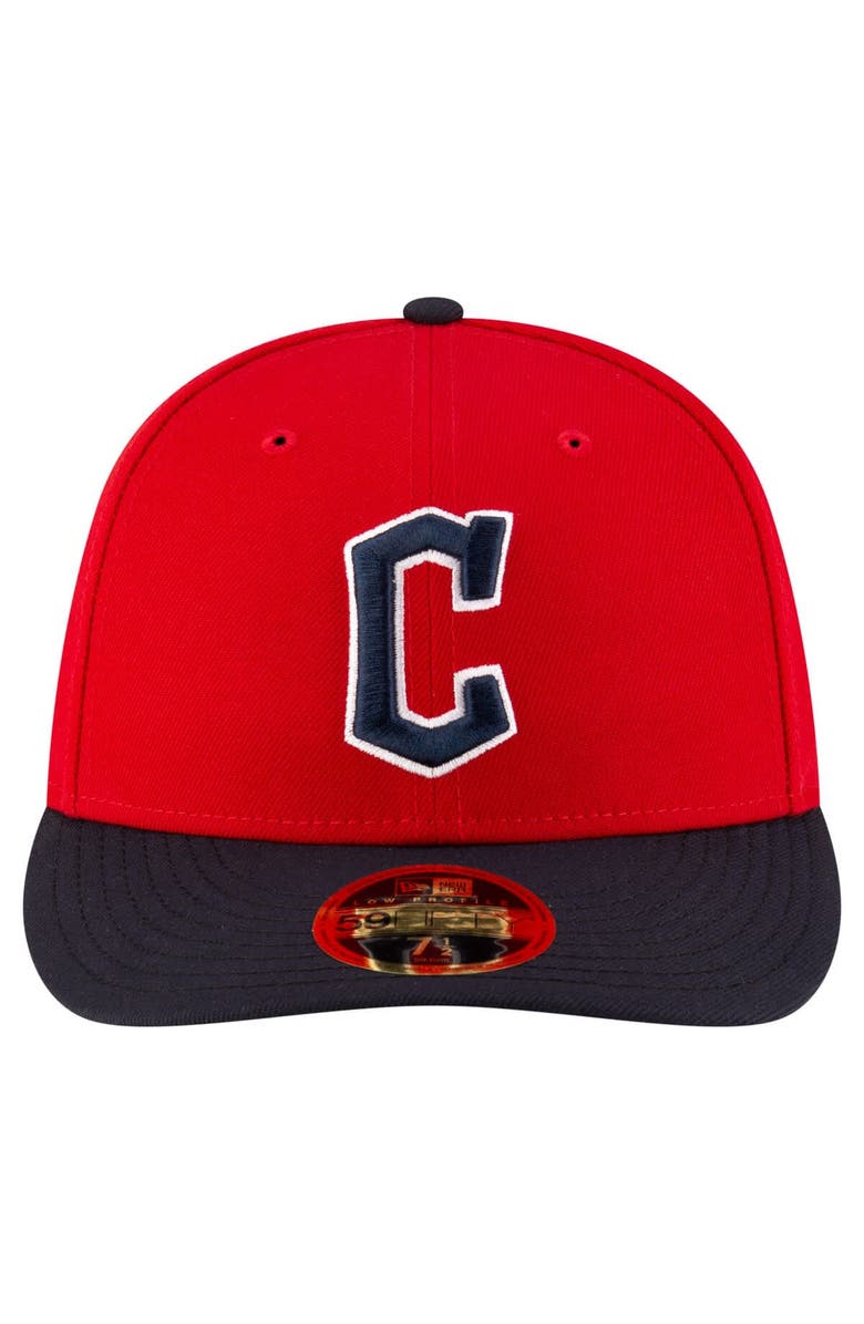 New Era Men's New Era  Red/Black Cleveland Guardians  Authentic Collection On-Field Low Profile 59FIFTY Fitted Hat, Alternate, color, Red