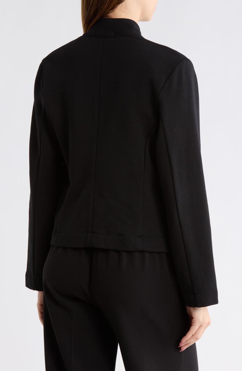 James Perse Clean Cotton Blazer, Alternate, color, Black