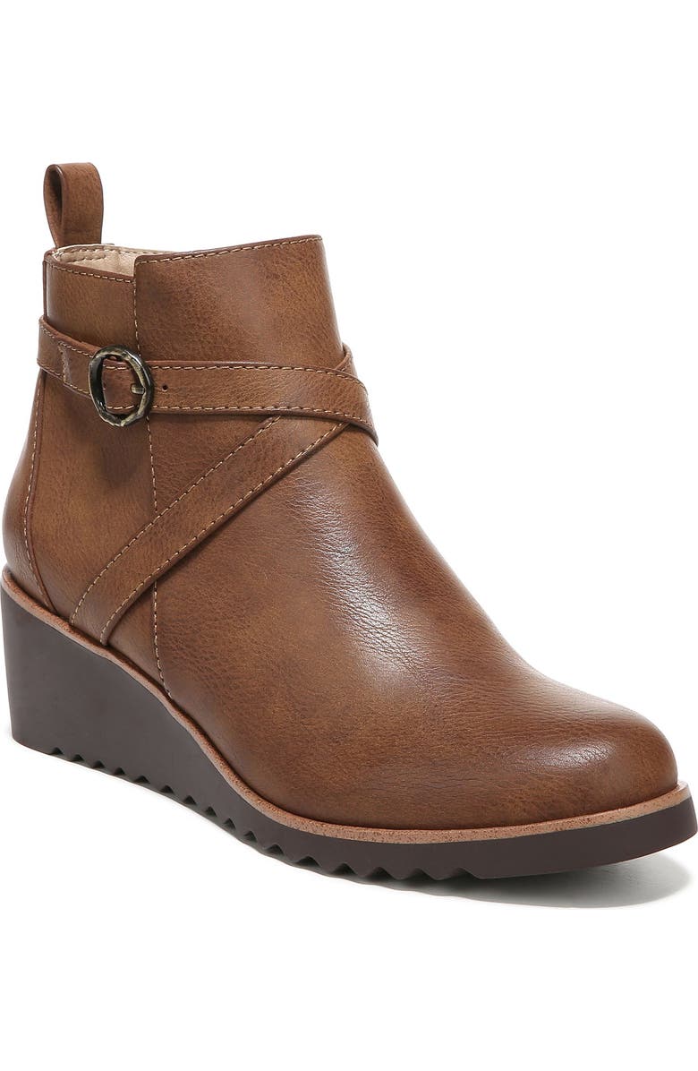 LifeStride Zinfandel Wedge Bootie, Main, color, Whiskey