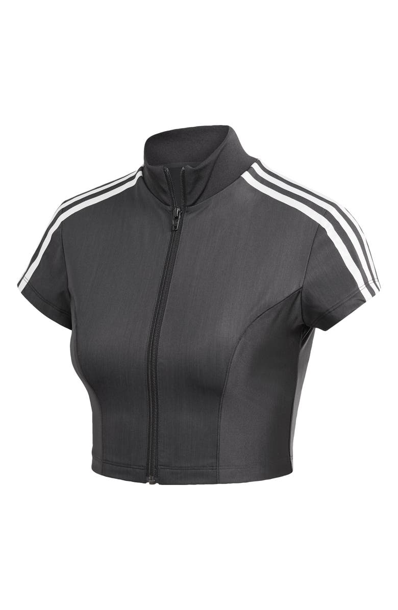 adidas Originals Paolina Russo Full Zip Crop Top, Alternate, color,