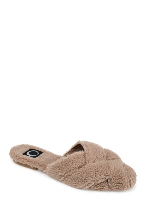 JOURNEE Sereena Faux Fur Slipper (Women)