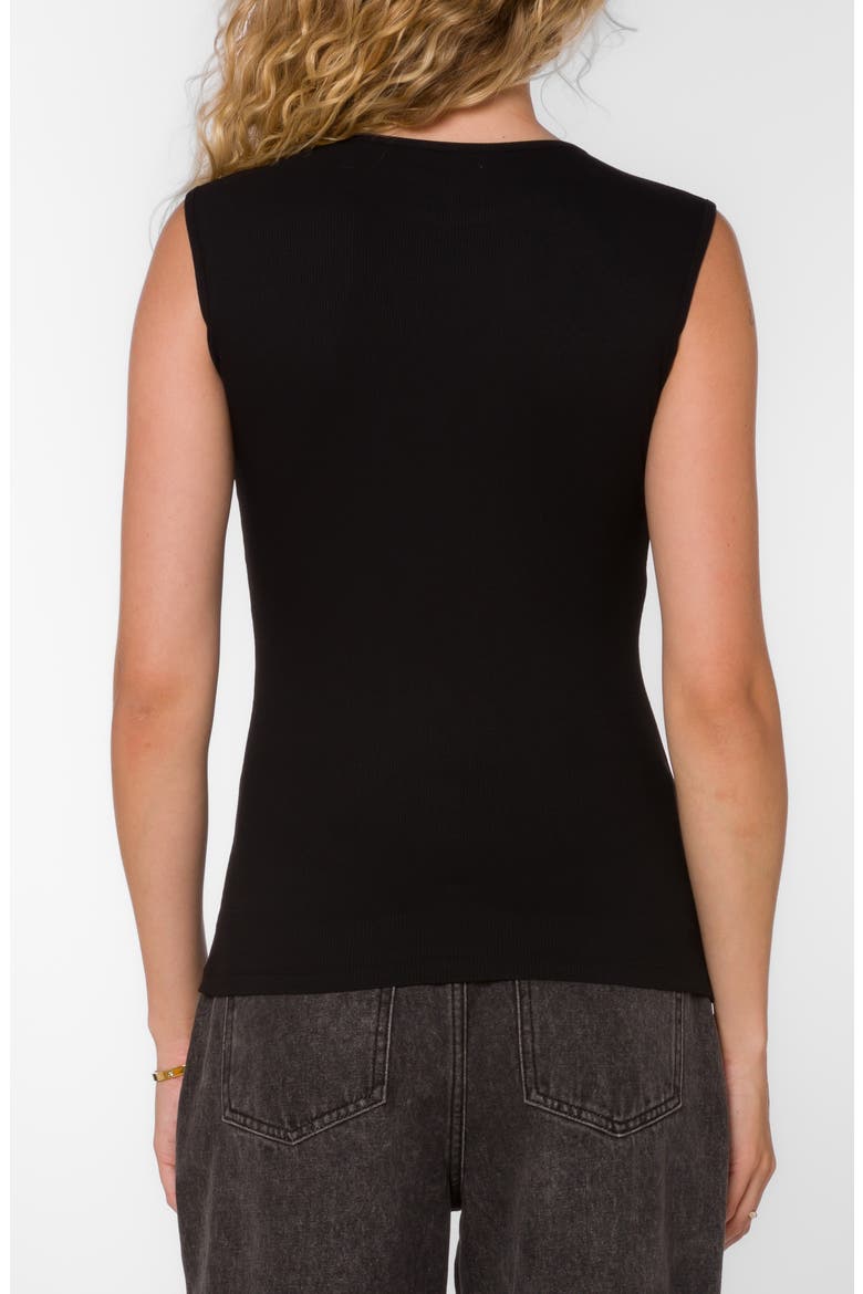 Yuki Rib Knit Tank, Alternate, color, BLACK
