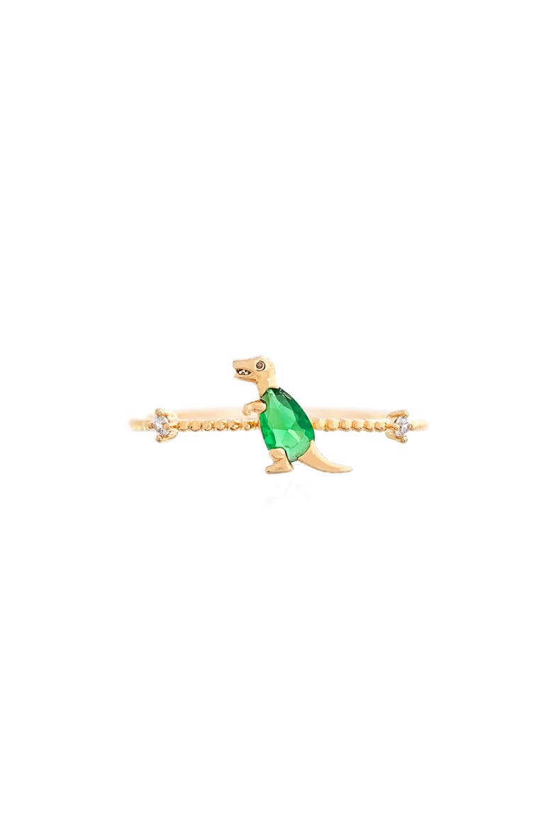 Terrific T-Rex Ring, Main, color, GOLD