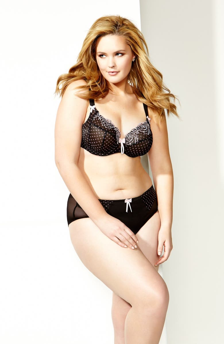 Elomi 'Betty' Underwire Plunge Bra, Alternate, color, 