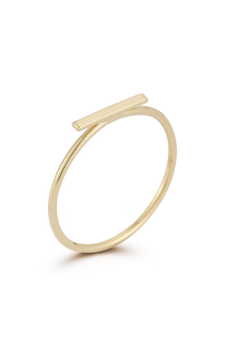 Ember Fine Jewelry Bar Ring, Alternate, color, Gold